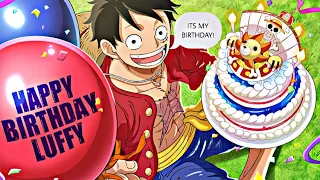 When Luffy celebrates his birthday! | One Piece Skit