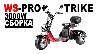 WS-PRO + 3000W TRIKE Сборка. Как собрать Трайк WHITE SIBERIA?