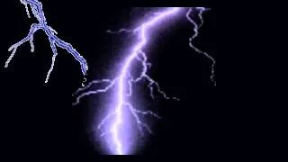 free halloween lightning movie projector scene