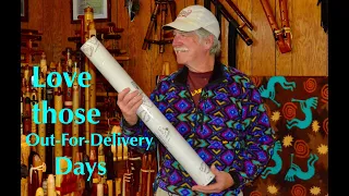 Love those "Out For Delivery" Days!  Check out this spectacular little NAS Flute.