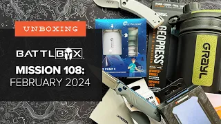 Double the Sharp -  Unboxing Battlbox Mission 108 - Pro Plus - February 2024