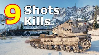 World of Tanks FV215b (183) - 9 Kills 9 Shots