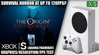 The Origin: Blind Maid - Xbox Series S Gameplay + FPS Test