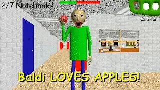 Baldi LOVES APPLES! -  Baldi's Basics V.1.4.3 Mod