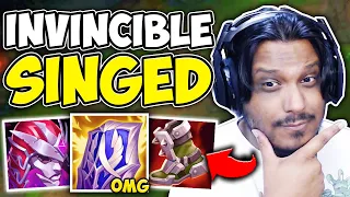 I FOUND THE MOST BROKEN SINGED BUILD OF ALL TIME! (TAKE ZERO DAMAGE) - League of Legends