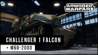 Armored Warfare: Challenger 1 Falcon & M60-2000 [ deutsch | gameplay ]