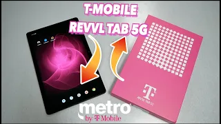 T-mobile  Revvl Tab 5G unboxing & Review For metro by t-mobile
