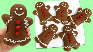 How to Make Gingerbread Man Christmas Cookies | Fun & Easy DIY Holiday Desserts Satisfying Video!
