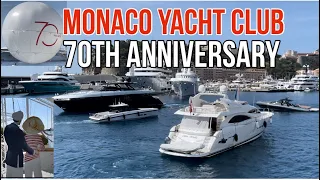 Arrival & Departure of Superyachts for MONACO YACHT CLUB 70th ANNIVERSARY 2023 @archiesvlogmc ​