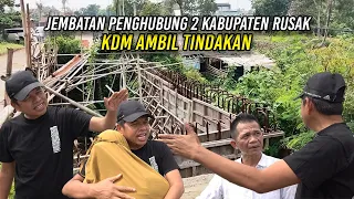 6 TAHUN JEMBATAN PENGHUBUNG SUBANG - PURWAKARTA RUSAK | KDM AMBIL TINDAKAN