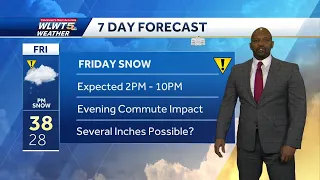 Mild Until Friday Snow Threat