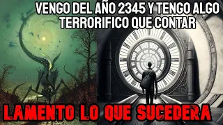 Soy Un Viajero del Tiempo del Año 2345, La Extinción Esta A Punto de Suceder | Creepypasta