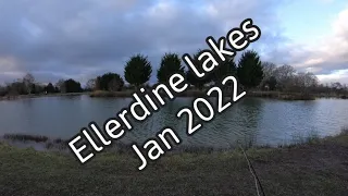 Winter fly fishing with the Old Man at Ellerdine lakes