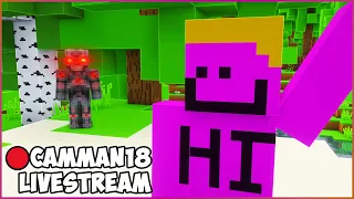 Minecraft, but the Terminator Hunts Me Down! camman18 Full Twitch VOD