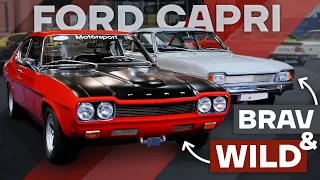 Ford Capri | 1500 L and RS 2600: Family car & Racing car | Biedermann & Brandstifter Part 7