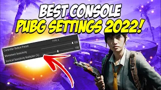 BEST Console PUBG Settings 2022! - GaGOD