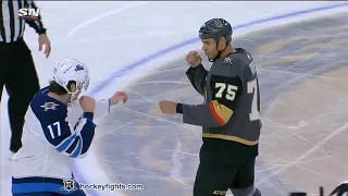 Adam Lowry vs Ryan Reaves Nov 2, 2019