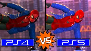 Spider-Man Miles Morales [ Ps4 Pro vs Ps5 ] Graphics Comparison