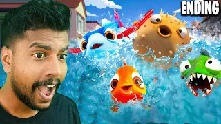 TSUNAMI DESTROYED THE CITY 🥵 !! I AM FISH ENDING (Part 8)