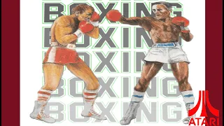 RealSports Boxing 1987 ATARI  gameplay  sna oldgame