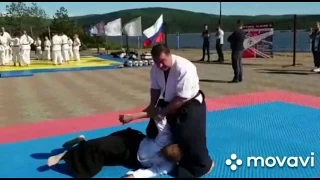 Открытый урок айкидо на набережной Комсомольска на Амуре, часть 5 | Aikido | 合気道