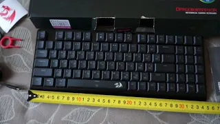 Redragon Dragonwarrior RGB клавиатура механическая [ Русский обзор ]