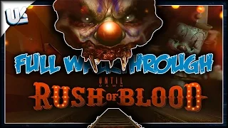 BEST PSVR GAME | UNTIL DAWN RUSH OF BLOOD FULL WALKTHROUGH ENDING