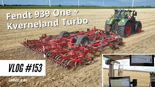 Vlog #153 Fendt 939 One + Kverneland Turbo 6500