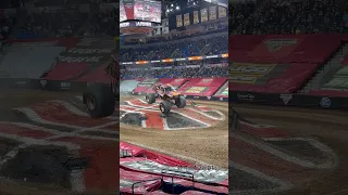 Zack Garner in Wild Side - timed Racing Saturday afternoon 2/10/24 Monster Jam