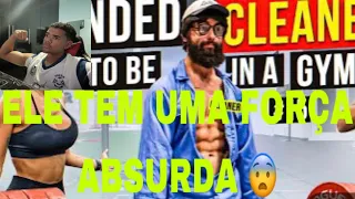 ESSE HOMEM FINGE SER UM FAXINEIRO E ENGANA TODOS DA ACADEMIA