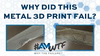 Metal 3D Printed Part Should Have Been Flat, Has a Bubble | Why The Failure?