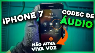 iPhone 7 Falha Não Funciona o Microfone Defeito Crônico Vamos Reparar? (Live #80)