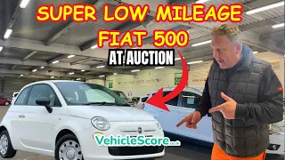 BIRMINGHAM CAR AUCTION - Did we buy this LOW MILEAGE FIAT 500?