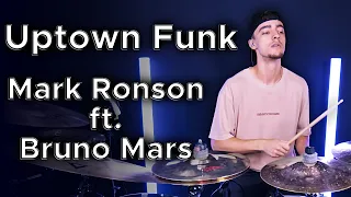 Uptown Funk - Mark Ronson ft. Bruno Mars (Drum Cover) | Rafael Silva