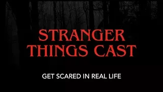 × Stranger Things cast & creators get scared in real life ×