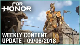 For Honor: Week 9/06/2018 | Weekly Content Update | Ubisoft [NA]