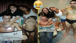 Awkward Family Photos | Then and Now 2017