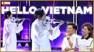 #3 "Nàng thơ" nhạc sĩ người Hàn đàn Violin ca khúc Hello Vietnam ĐỈNH CỦA CHÓP | Siêu Bất Ngờ mùa 5