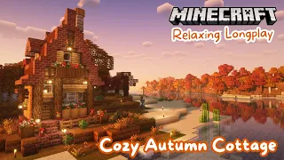 Relaxing Longplay | Autumn Cottage | Better Minecraft (no commentary)