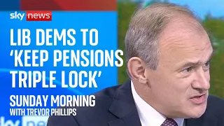 Triple lock: Liberal Democrats to keep triple lock on pensions despite rising cost - Davey