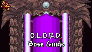 Terraria Qwerty's Bosses and Items || O.L.O.R.D. Boss Guide