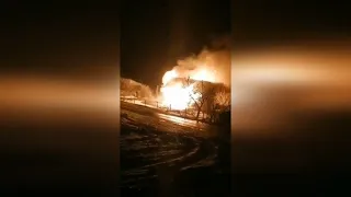 Пожар в Гродненском районе полностью уничтожил жилой дом