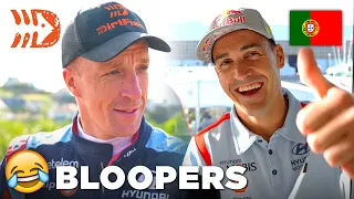 Meeke's New Hat & Sordo's 'Luck Day' - Bloopers & Funny Moments from WRC Rally Portugal 2023