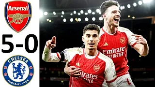 Арсенал разгромил Челси! Без шансов! Арсенал - Челси Обзор Голы Arsenal Chelsea Highligths All Goals