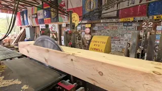 sawing some nice white pine snack video # 552