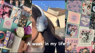 A week in my life 🦋: study, school, outfit, code de la route, journée d'appel, chill in my room etc