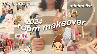 AESTHETIC ROOM MAKEOVER 🖇️⭐ deep clean with me, cozy, pinterest inspired, minimalist