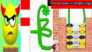 Just Shapes And Beats Story | Police Draw To Smash Logic Puzzle Game