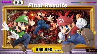 Mario's Classic Mode 9.9 | 2 Players | Super Smash Bros. Ultimate