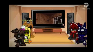 fnaf 1 and golden freddy react to the ultimate fright (part 2)